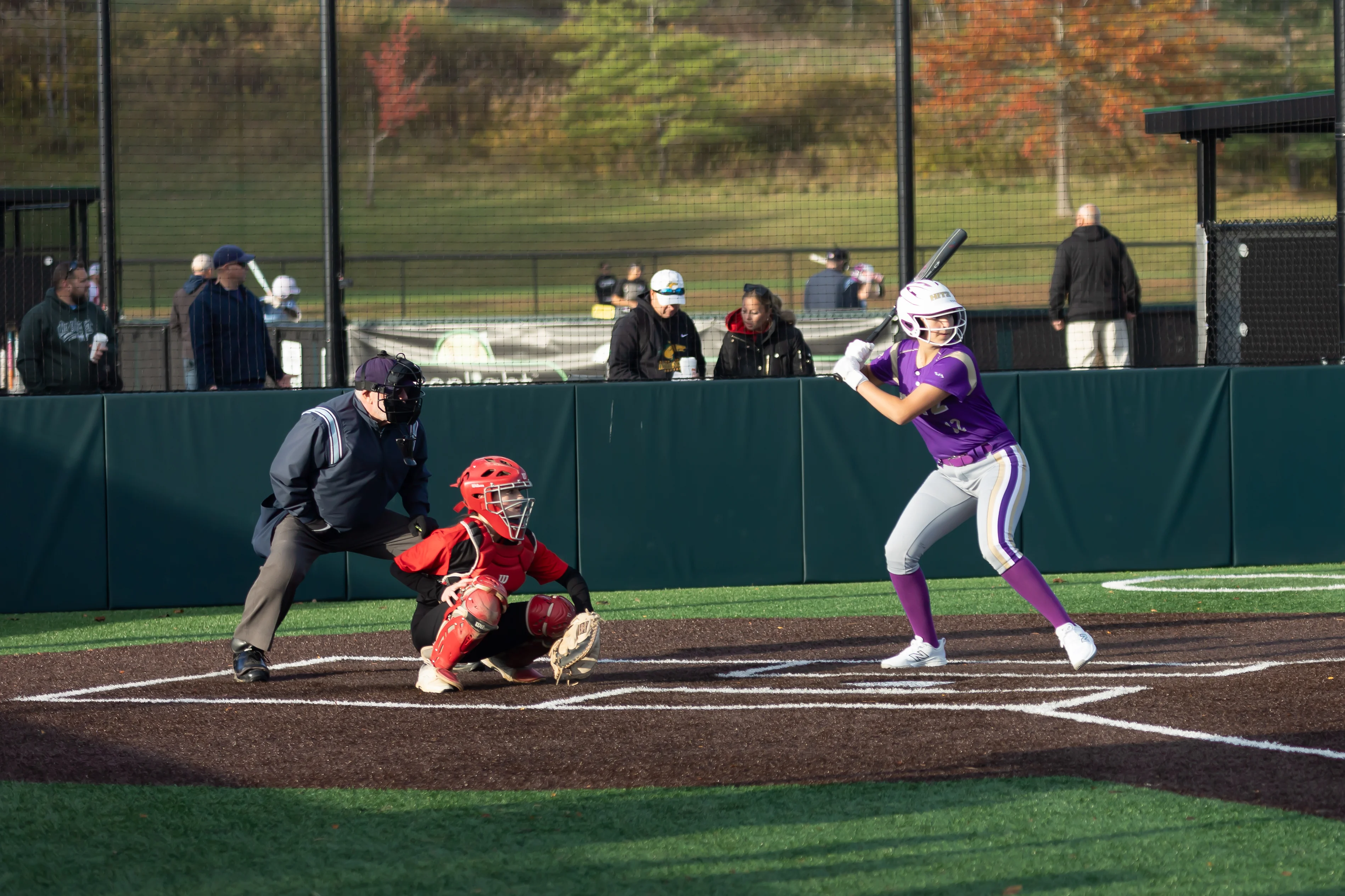 HITZ player making contact at the plate